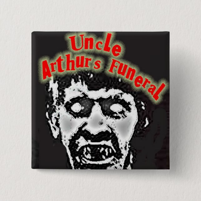 Chapa Cuadrada Perno del zombi (Anverso)