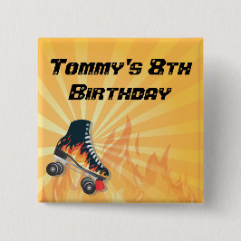 Chapa Cuadrada Perno llameante del patinaje sobre ruedas