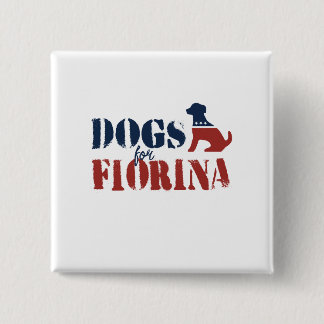 Chapa Cuadrada Perros para Carly Fiorina