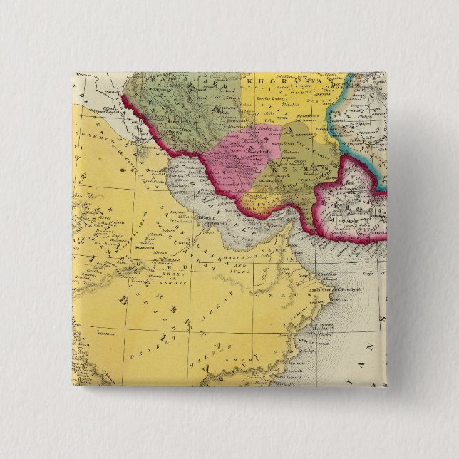 Chapa Cuadrada Persia Arabia 2 (Anverso)