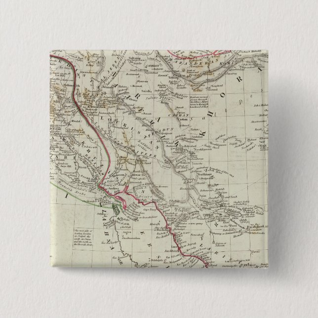 Chapa Cuadrada Persia, Imperio Otomano (Anverso)