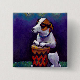 Chapa Cuadrada Persiga jugar arte que teclea original de la