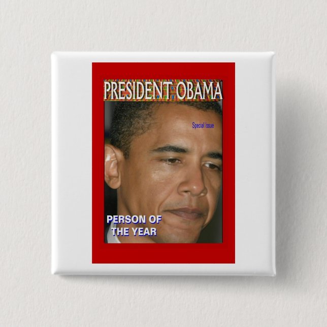 Chapa Cuadrada Persona del año (Anverso)