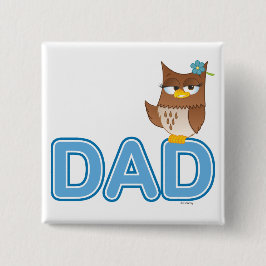 Chapa Cuadrada Personaje de dibujos animados de Olivia VonHoot