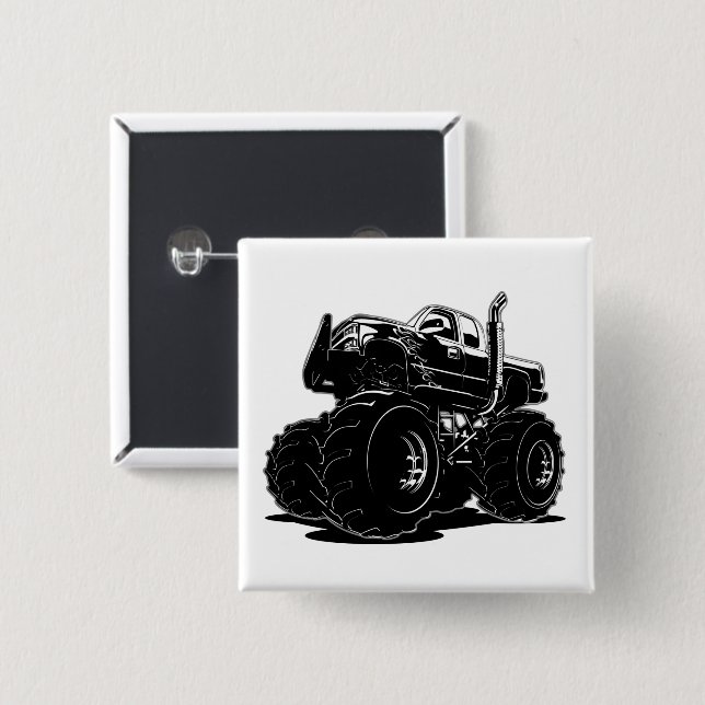 Chapa Cuadrada Personalizado (Anverso y reverso)