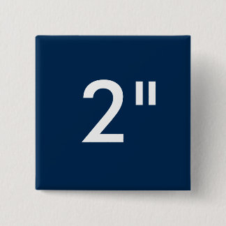 Chapa Cuadrada Personalizado 2" plantilla cuadrada del espacio en