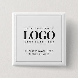 Chapa Cuadrada Personalizado Business Company Rectangle Logo Text