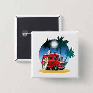 Chapa Cuadrada Personalizado Camper