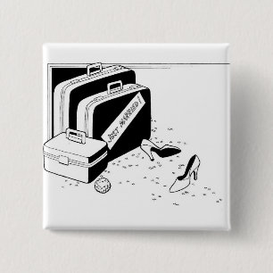 Chapa Cuadrada Personalizado especial de la clase casada