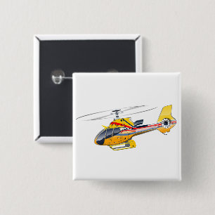 Chapa Cuadrada Personalizado Helicopter