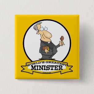 CHAPA CUADRADA PERSONALIZADO MINISTRO MÁS GRANDE DEL MUNDO