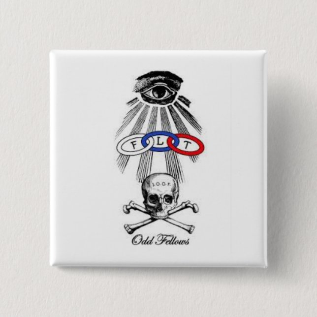 Chapa Cuadrada personas impares (Anverso)