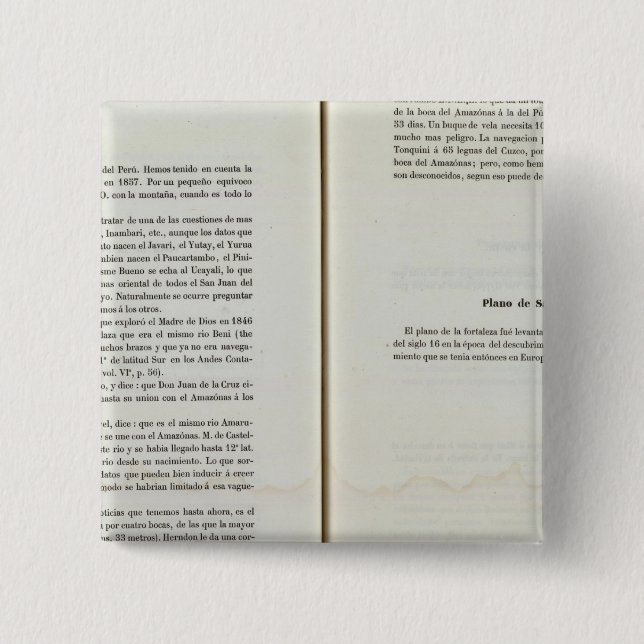 Chapa Cuadrada Perú 19 (Anverso)