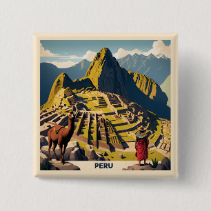 Chapa Cuadrada Perú Machu Picchu