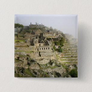 Chapa Cuadrada Perú, Machu Picchu. La antigua ciudadela de Machu