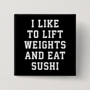Chapa Cuadrada Pesas elevadoras y sushi de comensal - Novedad de 