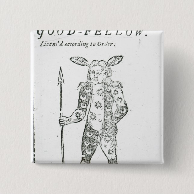 Chapa Cuadrada Petirrojo Goodfellow (Anverso)