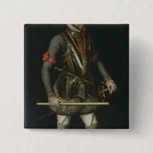 Chapa Cuadrada Philip II de España