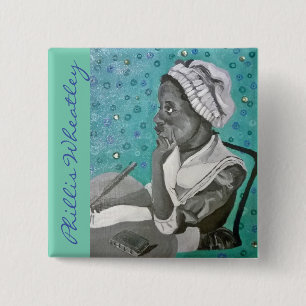 Chapa Cuadrada Phillis Wheatley