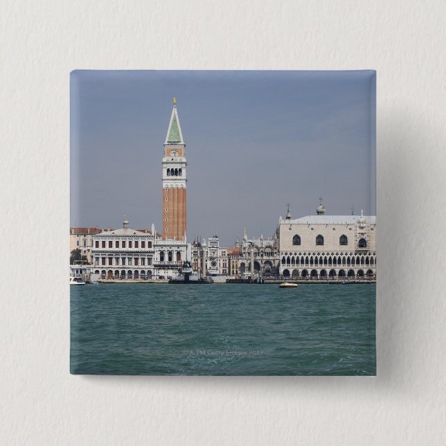 Chapa Cuadrada Piazza San Marco Venecia Italia (Anverso)