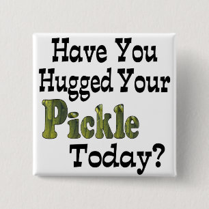 Chapa Cuadrada Pickle Hugger