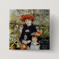 Pierre A Renoir | Dos hermanas o en la terraza