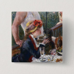 Chapa Cuadrada Pierre-Auguste Renoir - Almuerzo de los remeros