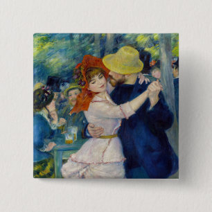 Chapa Cuadrada Pierre-Auguste Renoir - Baile en Bougival