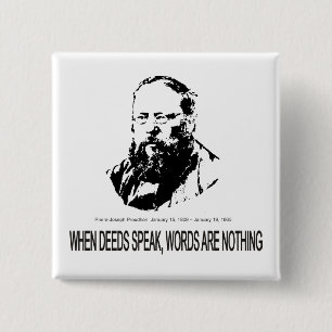 Chapa Cuadrada Pierre-Joseph Proudhon