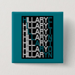 Chapa Cuadrada pila de tipo hillary clinton