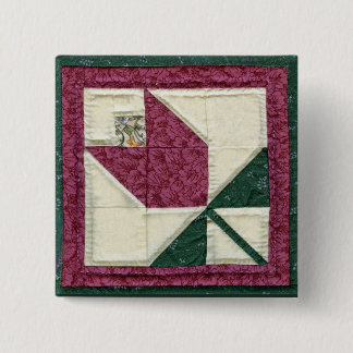 Chapa Cuadrada Pin acolchado del tulipán del Potholder