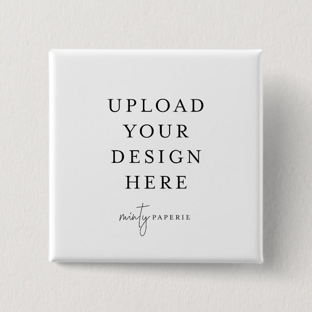 Chapa Cuadrada Pin cuadrado 2" (Anverso)