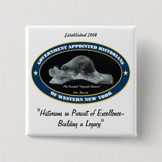 Chapa Cuadrada PIN de GAHWNY (cuadrado solamente) (Anverso)