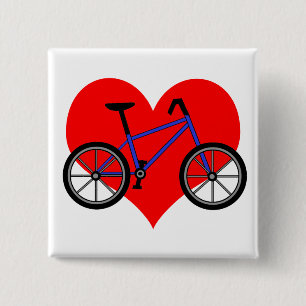Chapa Cuadrada Pin de la bicicleta