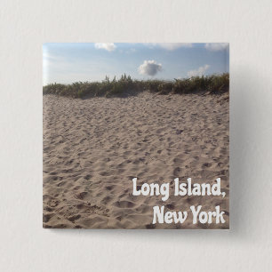 Chapa Cuadrada Pin de Long Island