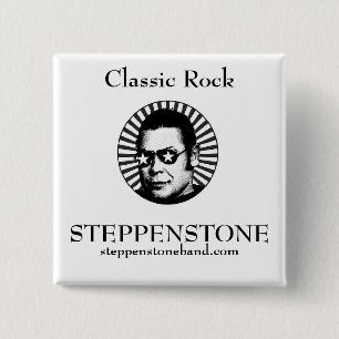 Chapa Cuadrada Pin del cuadrado de la estrella de Steppenstone