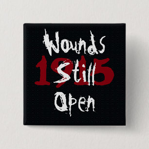 Chapa Cuadrada Pin del Genocidio Armenio