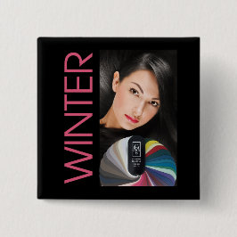 Chapa Cuadrada Pin del invierno