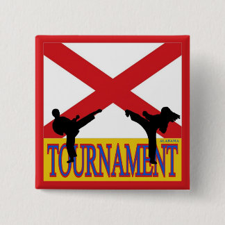 Chapa Cuadrada Pin del torneo de Alabama