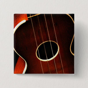 Chapa Cuadrada Pin del Ukulele