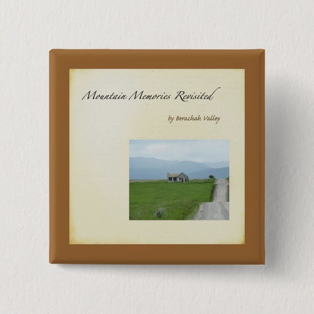 Chapa Cuadrada Pin del valle de Berachah (Anverso)