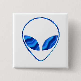Chapa Cuadrada Pin extranjero del cuadrado de Roswell