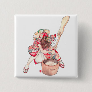 Chapa Cuadrada Pin original de llamada de la sala de Erica "del