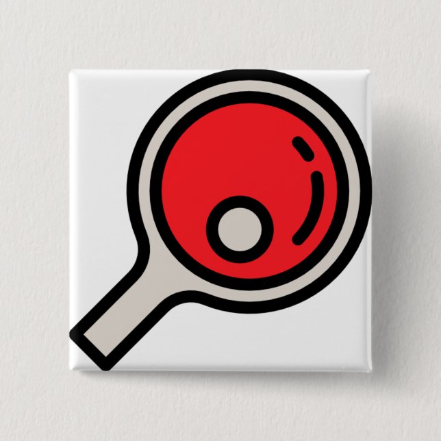 Chapa Cuadrada ping-pong (Anverso)