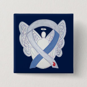 Chapa Cuadrada Pins Angel IDDM Personalizado de la cinta de sensi