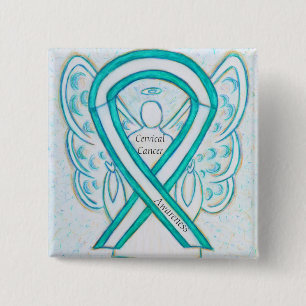 Chapa Cuadrada Pins de cinta de la sensibilidad del ángel del cán