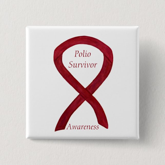 Chapa Cuadrada Pins de Personalizado de la cinta de prevención de (Anverso)