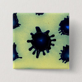 Chapa Cuadrada Pintar bandeja en azul