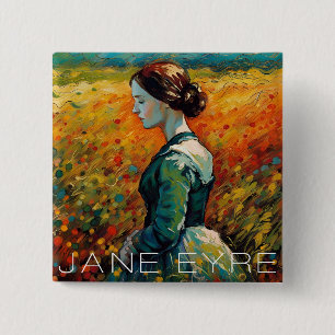 Chapa Cuadrada Pintura de estilo Jane Eyre Monet