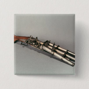 Chapa Cuadrada pistola Triple-barrelled